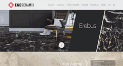 Desktop Screenshot of egeseramik.com